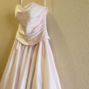 Floor length ballgown